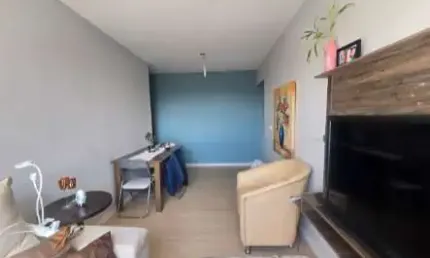 Apartamento para venda em santo andré, parque das nações, 2 dormitórios, 1 banheiro, 1 vaga