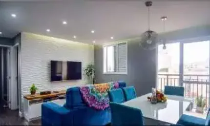 Apartamento para venda em santo andré, campestre, 2 dormitórios, 1 suíte, 1 banheiro, 1 vaga