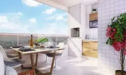 Apto na tupi com 2 dormitórios e uma vaga de garagem.