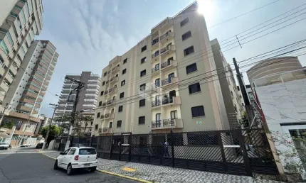 Apartamento 01 dormitório, sacada, elevador e 01 vaga. caiçara, praia grande sp.