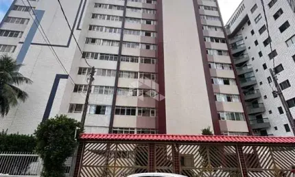 KITNET 40 M², 01 DORM., 01 WC, 90 METROS DO MAR. VILA TUPI, PRAIA GRANDE SP.