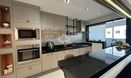 Apartamento mobiliado, 03 dorms. (02 suites) 02 vagas, sacada envidraçada. canto forte, praia grande sp.,