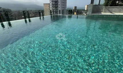 Apto.novo na praia. 02 Dorms. 01 vaga, Amplo Lazer, 300 mts da praia. TUPI, Praia Grande SP.