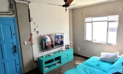 Repasse de apto na praia. 02 dorms. 01 vaga, 58,00 área útil. ocian, praia grande sp.