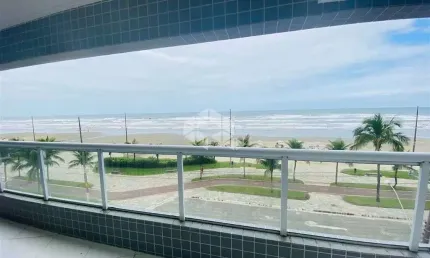 APARTAMENTO FRENTE P/ PRAIA. 03 DORMS. 01 SUITE, 02 VAGAS, VISTA MAR. CAIÇARA, PRAIA GRANDE SP.