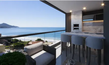Excelentes Apartamentos próximos ao Mar no Baln. Gaivotas