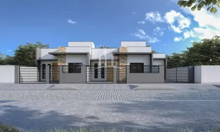 Casa para venda em barra velha, quinta dos açorianos, 2 dormitórios, 1 banheiro, 1 vaga