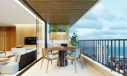 Apartamento para Venda em João Pessoa, Tambaú, 3 dormitórios, 3 suítes, 3 banheiros, 2 vagas