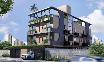 Apartamento para Venda em João Pessoa, Bancários, 1 dormitório, 1 suíte, 1 banheiro, 1 vaga
