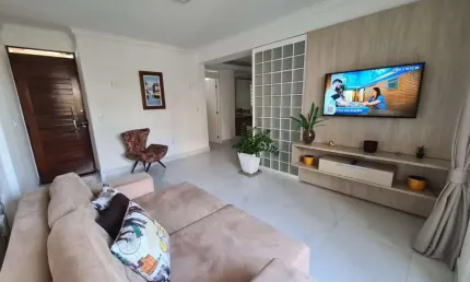 Apartamento para venda em joão pessoa, manaíra, 3 dormitórios, 1 suíte, 3 banheiros, 2 vagas