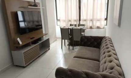 Apartamento para Locação em João Pessoa, Cabo Branco, 2 dormitórios, 1 suíte, 2 banheiros, 1 vaga