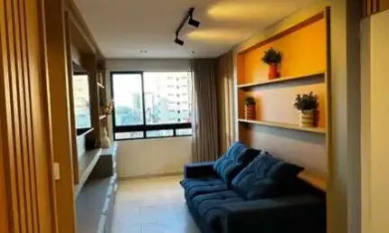 Apartamento para Locação em João Pessoa, Manaíra, 1 dormitório, 1 suíte, 1 banheiro, 1 vaga