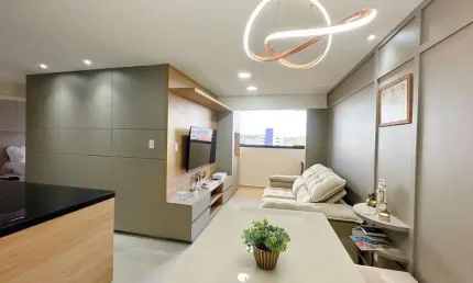 Apartamento para venda em joão pessoa, tambauzinho, 2 dormitórios, 1 suíte, 2 banheiros, 1 vaga