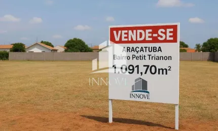 Terreno à venda no petit-trianon, araçatuba  por r$ 660.000