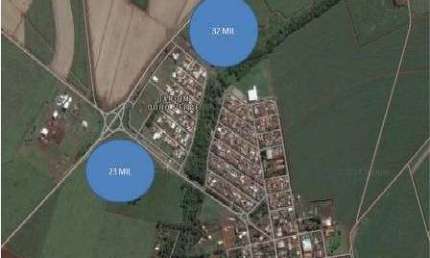 Terreno comercial à venda no Cruz das Posses, Sertãozinho 