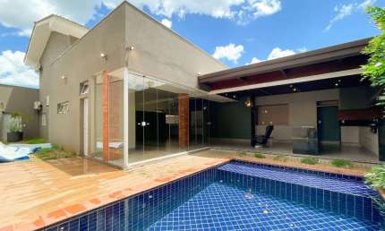 Casa em condomínio fechado com 4 quartos para alugar na Av. Pres. Juscelino K. de Oliveira, 1220, Recanto Real, São José do Rio Preto por R$ 9.000