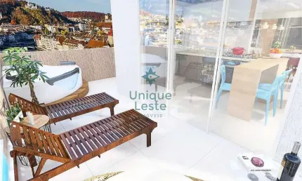 Cobertura à venda 2 Quartos, 2 Suites, 2 Vagas, 95M², Santa Efigênia, Belo Horizonte - MG
