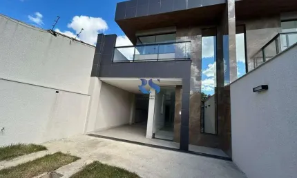 Casa com 3 quartos à venda na Rua Monte Castelo, Santa Branca, Belo Horizonte