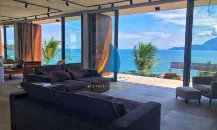 CASA NOVA EM COSTEIRA - VISTA PANORÂMICA PARA O MAR - REGIÃO SUL DE ILHABELA - ESCRITURA DEFINITIVA.