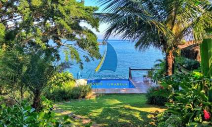 CASA EM COSTEIRA EM ILHABELA - VISTA PANORÂMICA PARA O MAR
