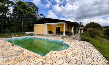 Chácara / sítio com 4 quartos à venda no centro, juquitiba  por r$ 480.000