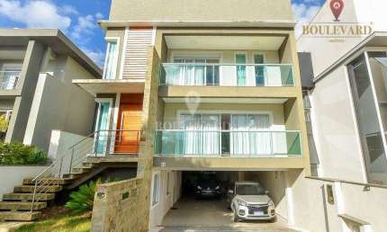 Casa no Residencial Paysage - Hamm Garten, com 3 suítes à venda, 402 m² por R$ 2.690.000 - Boqueirão - Curitiba/PR