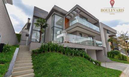Casa no Condomínio Barigui Park Royalle com 3 suítes à venda, 380 m² por R$ 3.990.000 - Santo Inácio - Curitiba/PR