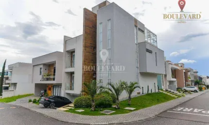 Casa mobiliada no Boulevard Previllege, com 4 dormitórios à venda, 327 m² por R$ 3.300.000 - Uberaba - Curitiba/PR