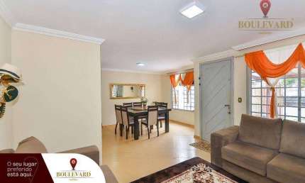 Sobrado de frente para a rua, com 3 dormitórios à venda, 120 m² por R$ 490.000 - Hauer - Curitiba/PR