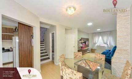 Sobrado interno no Residencial Ramos, com 3 dormitórios à venda, 160 m² por R$ 745.000 - Xaxim - Curitiba/PR