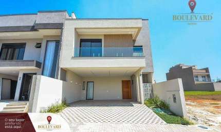 Casa no Residencial Life Garden, com 3 dormitórios à venda, 179 m² por R$ 1.189.900 - Costeira - São José dos Pinhais/PR
