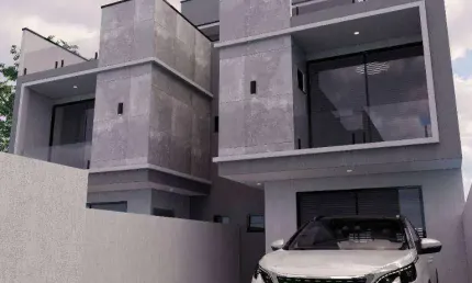 Sobrados novos com 3 dormitórios à venda, 153 m² por R$ 790.000 - Uberaba - Curitiba/PR