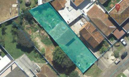 Terreno plano à venda, 405 m² por R$ 589.900 - Cajuru - Curitiba/PR