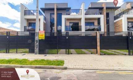 Sobrados novos com 3 dormitórios à venda, 142 m² por R$ 1.149.000 - Uberaba - Curitiba/PR