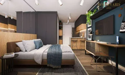 Studios na planta com 1 dormitório à venda, 21 m² por r$ 399.140 - centro - curitiba/pr
