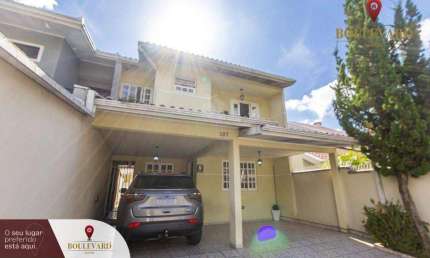 Sobrado mobiliado com 3 dormitórios à venda, 172 m² por R$ 795.000 - Uberaba - Curitiba/PR