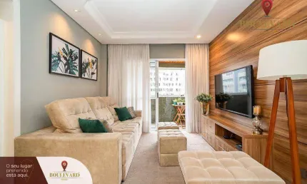 Apartamento no Edifício Solar de Leiria com 3 dormitórios à venda, 120 m² por R$ 850.000 - Cristo Rei - Curitiba/PR