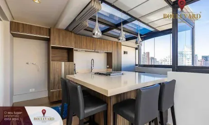 Cobertura com 2 dormitórios à venda, 101 m² por R$ 1.098.000,00 - Água Verde - Curitiba/PR