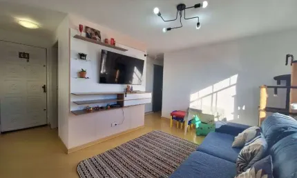 Apartamento no moradias capiberibe com 2 dormitórios à venda, 45 m² por r$ 245.000 - cajuru - curitiba/pr
