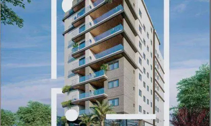 Apartamento no Grigio Residencial, com 2 dormitórios à venda, 77 m² por R$ 939.300 - Água Verde - Curitiba/PR