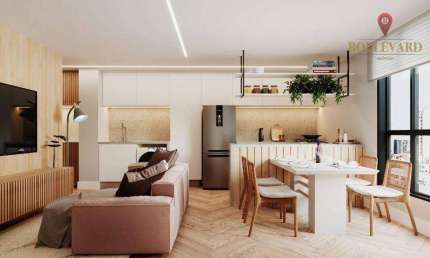 Apartamento à venda, 87 m² por R$ 920.418,27 - Cabral - Curitiba/PR