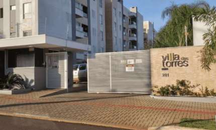 Londrina/ Cambé, Cond. Villa das Torres, Apto 56,41m² privativos, 2 Quartos, Suíte,  Sacada com chu