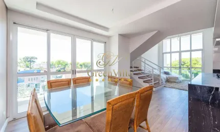 Água Verde, Cobertura duplex, à venda, 160² privativos, 2 suítes, closet, terraço com 31m² privativ