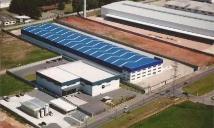 Cidade Industrial,Barracão de luxo, 2.873m2, terreno te 7.500m2, industrial de Curitiba. Pé direito