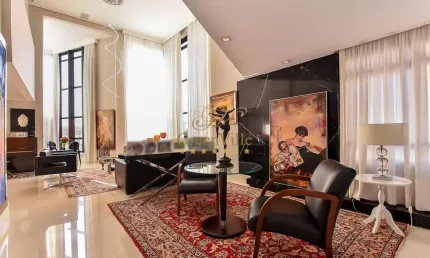 Batel,  ed. place vendome, duplex de luxo 4 salas , 4 suítes, 5 vagas, decorado, à venda, curitiba,