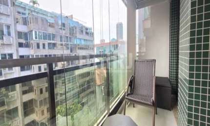 Flat com 1 quarto à venda na Avenida General San Martin, Leblon, Rio de Janeiro
