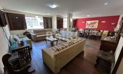 VENDO EXCELENTE APARTAMENTO DE 173m2, COM 2 SALAS, 4 QUARTOS, VAGA, NO FLAMENGO-RIO DE JANEIRO-RJ
