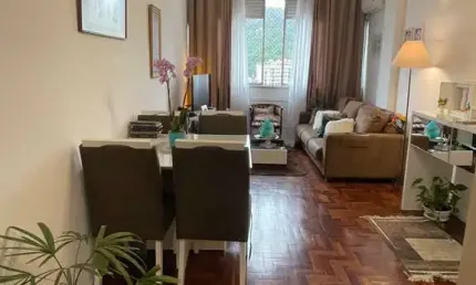 APARTAMENTO COM 1 QUARTO , MAIS UM ESCRITORIO - COM 1 VAGA EM BOTAFOGO- RJ