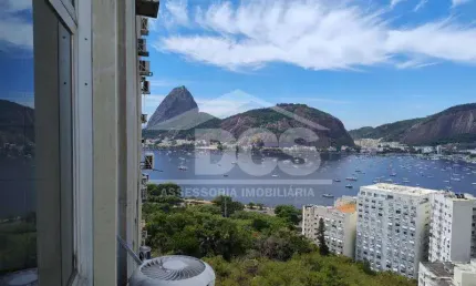 BOTAFOGO - Ótimo apartamento - Vista deslumbrante - 2 quartos e vaga