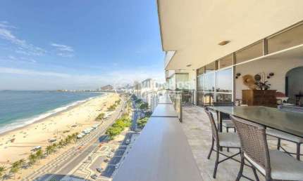 Panorâmica do Mar do Leme – 4 Quartos, 4 Vagas e uma das Vistas Mais Incríveis do Ri